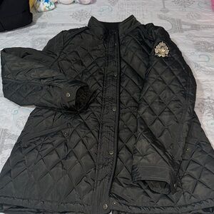 Black Quilted Women's Jacket size L
